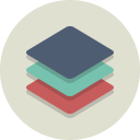 stack, layers icon