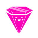 Rave Diamond magenta icon
