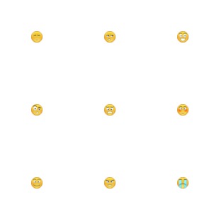 Smiles icon sets preview