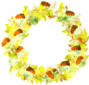 fruits wreath icon