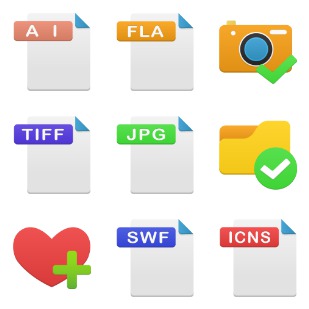 Flatastic Part 3 icon sets preview