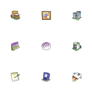 Eworld 2000 icon sets preview
