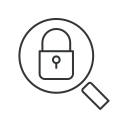 password, security, secure, protection, search, lock, safe icon