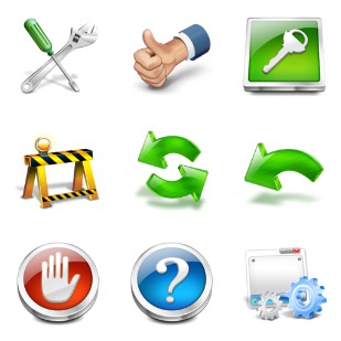 VistaICO Toolbar icon sets preview