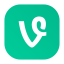 logo, video, entertainment, social, vine icon