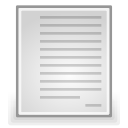 document, generic, text, file icon