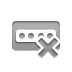 cross, password icon