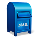mailbox, postbox icon