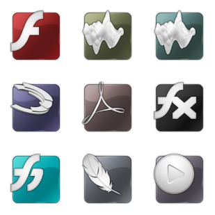 Adobe Symbolism CS3 icon sets preview