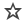 star, stroked icon