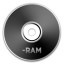 dvd, ram icon