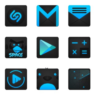 Vapor Ice icon sets preview