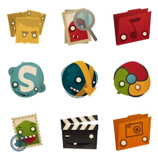 Artcore 2 icon sets preview