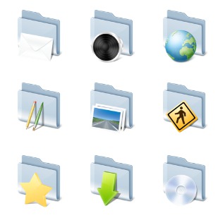 Eko Folders icon sets preview