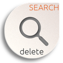 search delete saved icon