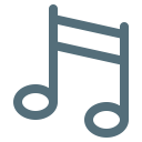 instrument, play, composing, audio, music, note icon