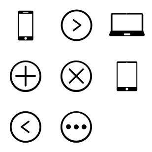 General icon sets preview