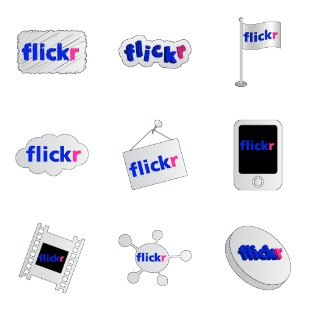 Flickr icon sets preview