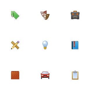 Toolbar Set 2 icon sets preview