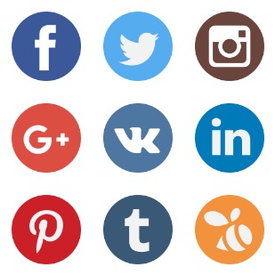 social network icon sets preview