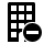delete, building icon