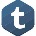 tumblr, social network icon