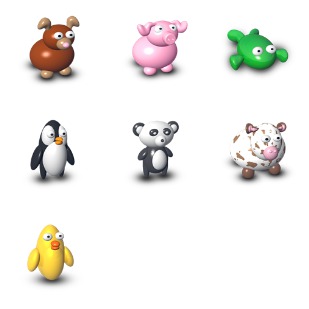 Archigraphs Animal icon sets preview