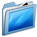 Blue Desktop icon