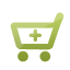 commerce, buy, plus, shopping cart, shopping, cart, add icon