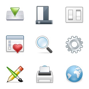 Ginux icon sets preview