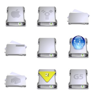 G5 Drives icon sets preview