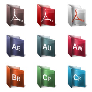 Adobe Folders icon sets preview