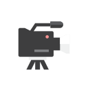 video, 2, camera icon