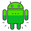 social, smartphone, network, media, software, android icon