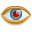 Eye, Red icon