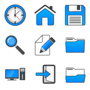 Snip icon sets preview