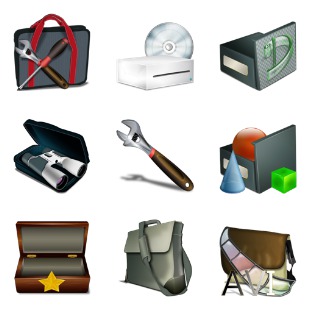 Bagg And Boxes icon sets preview