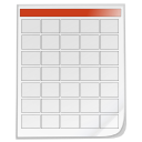 Mimetypes schedule icon
