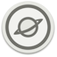 Orbital planet icon