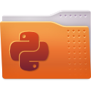 python, folder icon