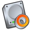 disc, hard drive, dvd icon