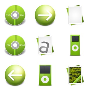 Aire icon sets preview