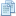 blue documents text icon
