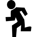 Exit, Running icon