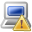 laptop, error icon