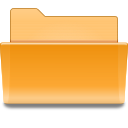 folder, orange icon