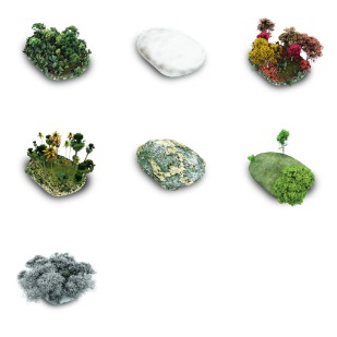 Eco Health icon sets preview
