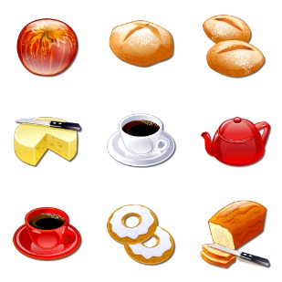 Coffee Break icon sets preview