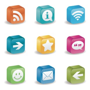 3D Web Icons icon sets preview