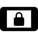 Screen locked icon